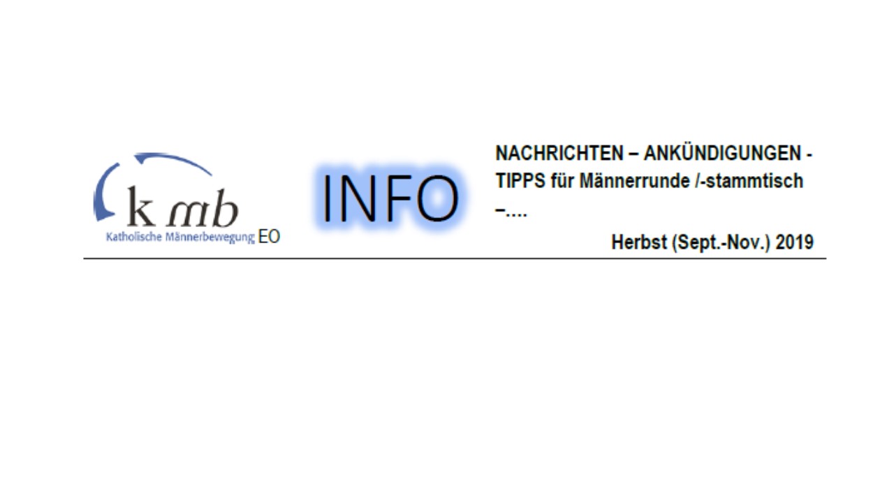 kmb-INFO Herbst 2019