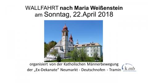 Dekanatewallfahrt nach Weißenstein 2018